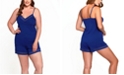 iCollection Women's Plus Size Cami & Short Pajama Set